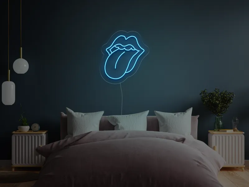 Kiss Lips - Semn Luminos LED Neon