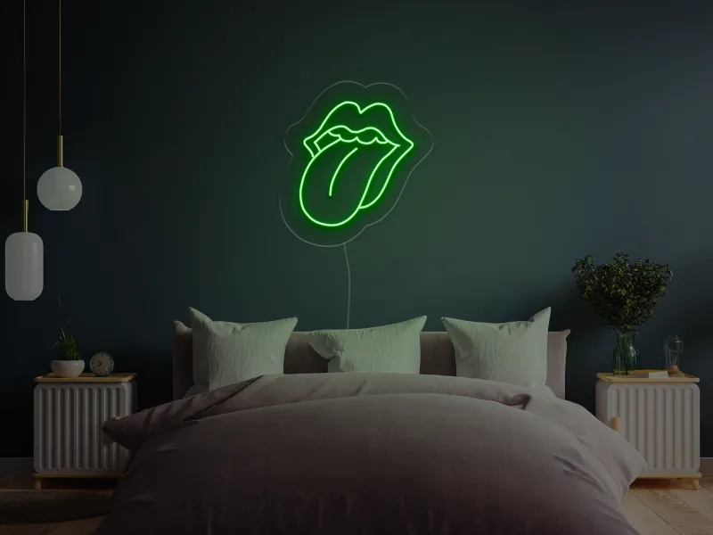 Kiss Lips - Semn Luminos LED Neon