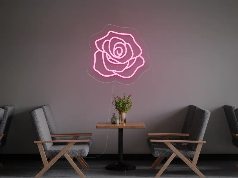 Rose - Semn Luminos LED Neon