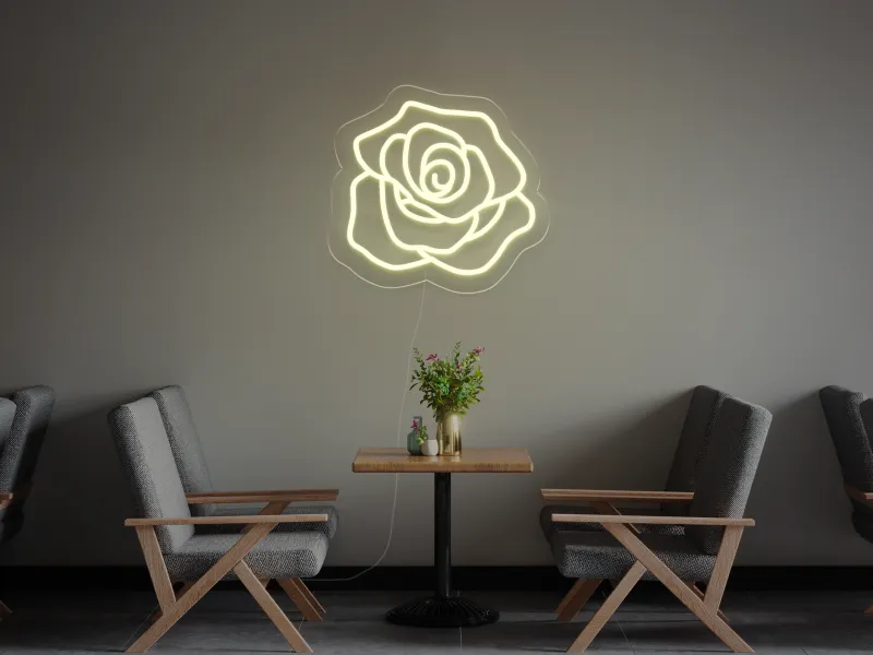 Rose - Semn Luminos LED Neon