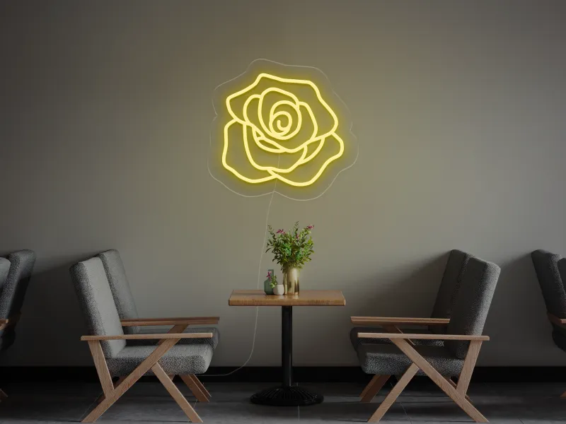 Rose - Semn Luminos LED Neon