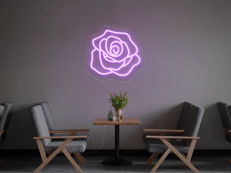 Rose - Semn Luminos LED Neon