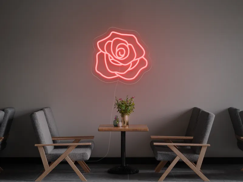 Rose - Semn Luminos LED Neon