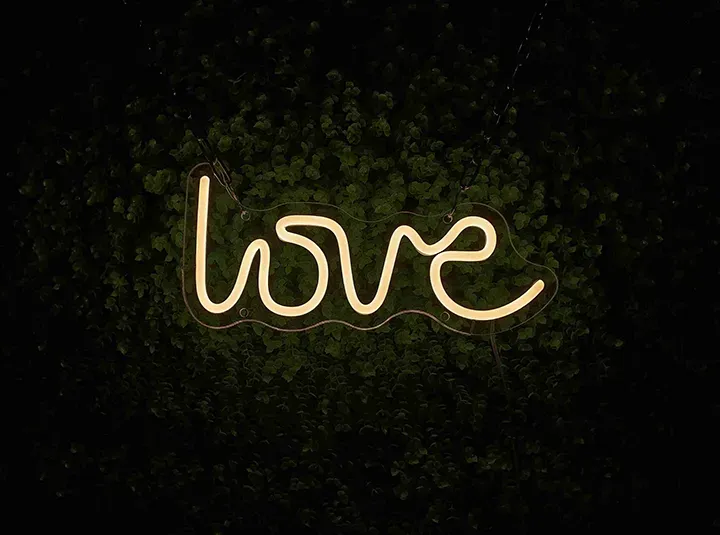 love - Semn Luminos LED Neon