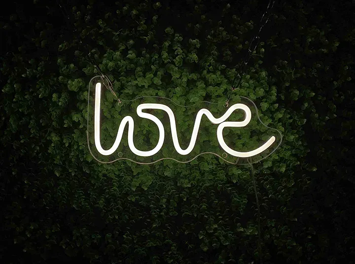 love - Semn Luminos LED Neon