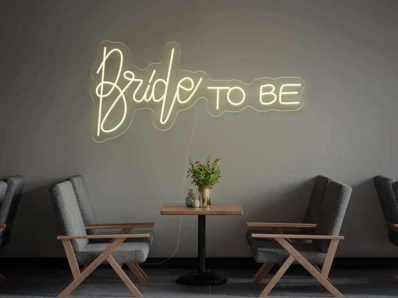 Bride to Be - Semn Luminos LED Neon de Inchiriat