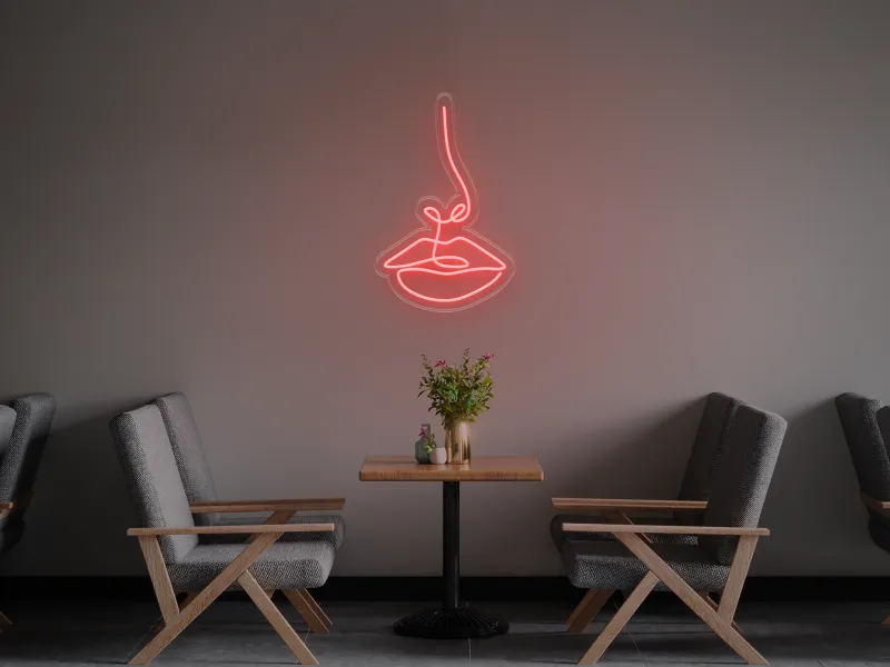 Face - Semn Luminos LED Neon