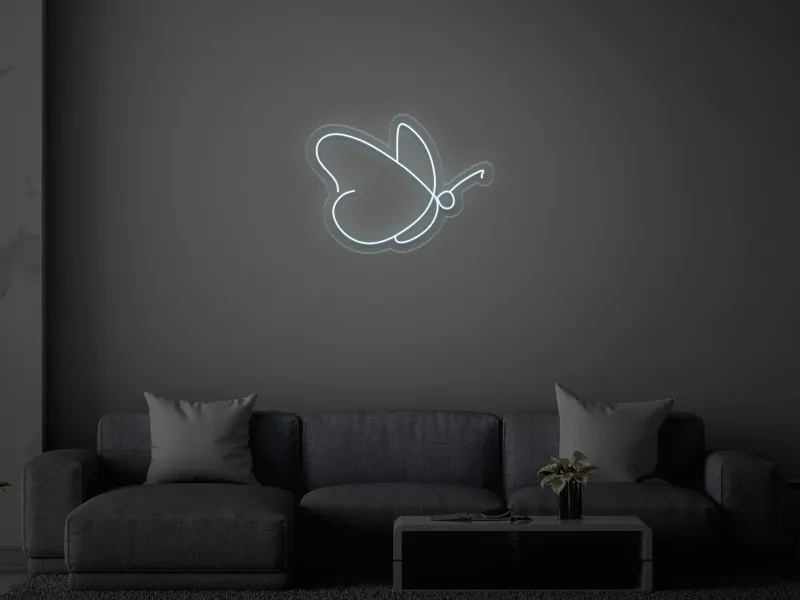 Fluture - Semn Luminos LED Neon