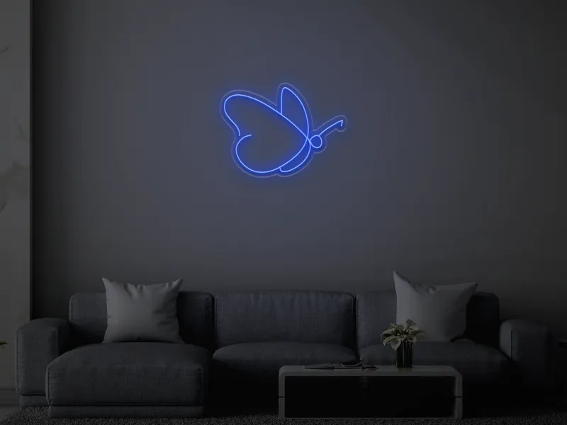 Fluture - Semn Luminos LED Neon