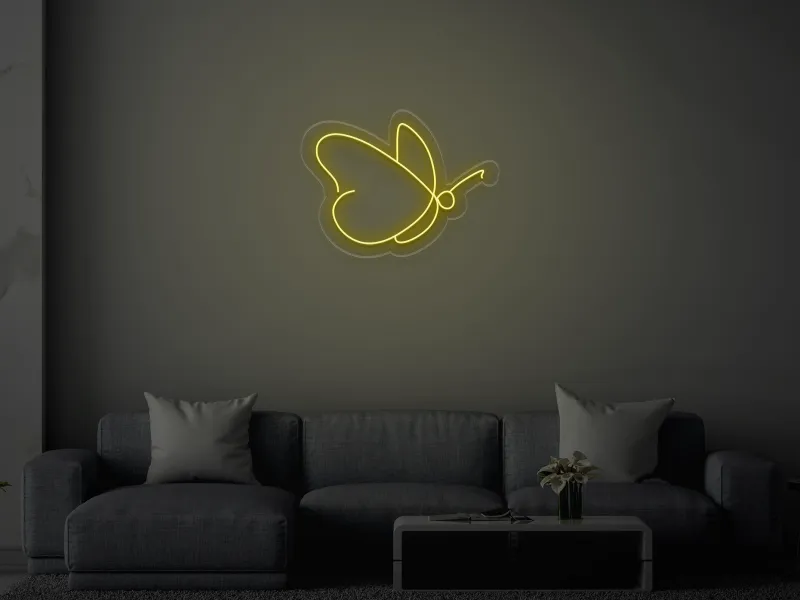 Fluture - Semn Luminos LED Neon