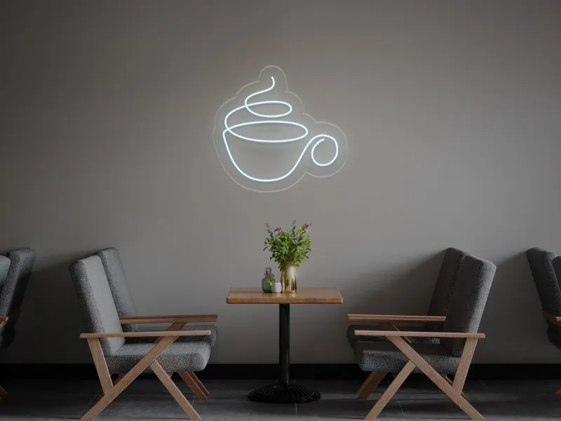 Cup of Coffee - Semn Luminos LED Neon