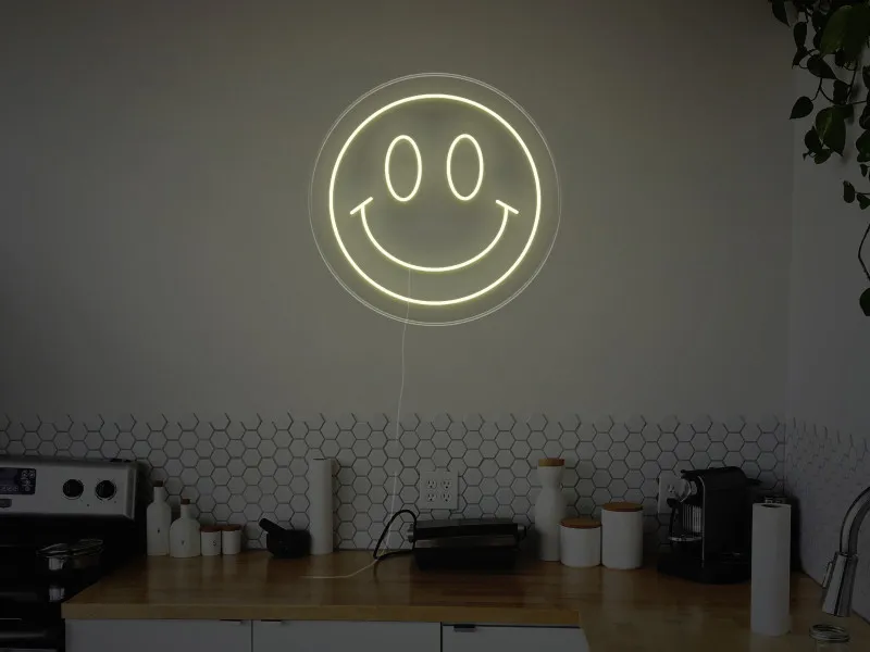 Smiley Face - Semn Luminos LED Neon