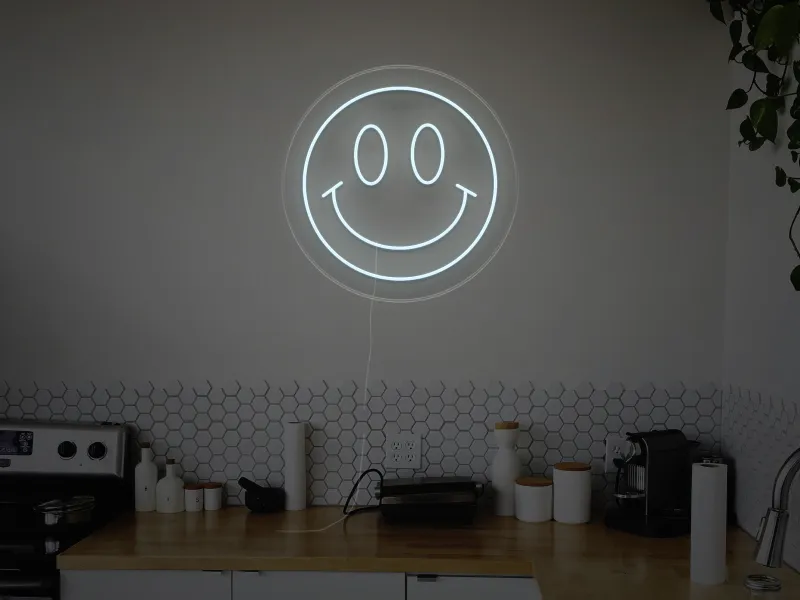 Smiley Face - Semn Luminos LED Neon