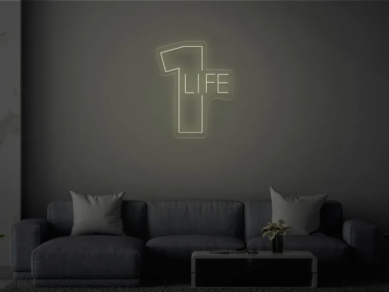 One Life - Semn Luminos LED Neon