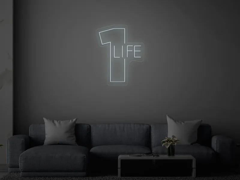 One Life - Semn Luminos LED Neon