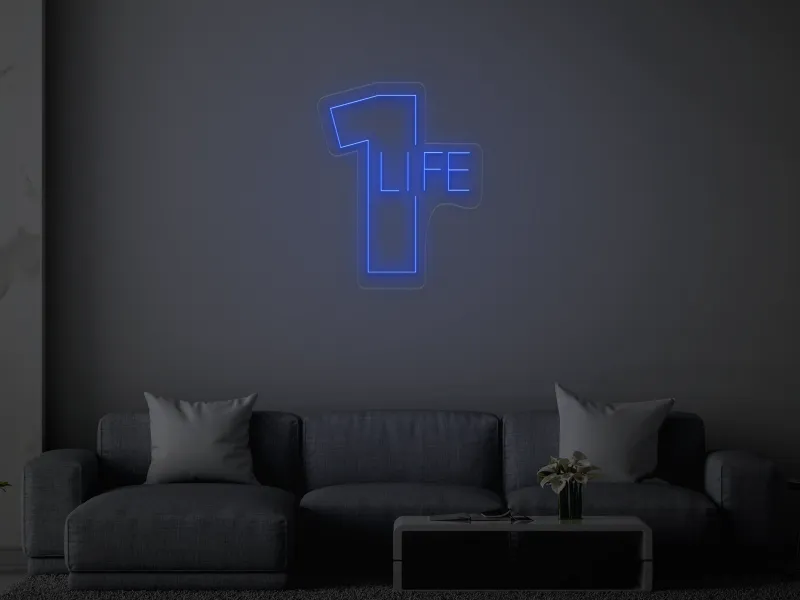 One Life - Semn Luminos LED Neon