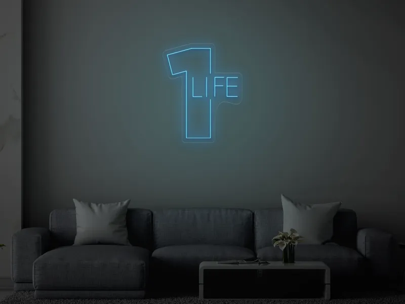 One Life - Semn Luminos LED Neon