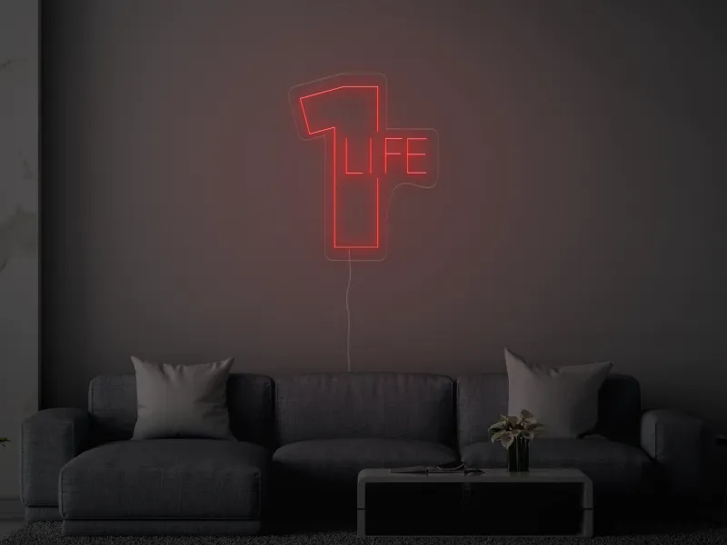 One Life - Semn Luminos LED Neon