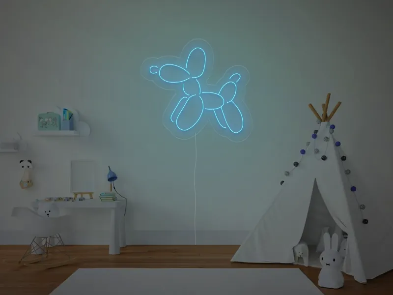 Balloon Dog - Semn Luminos LED Neon