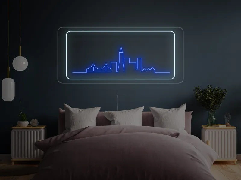 City Skyline - Semn Luminos LED Neon