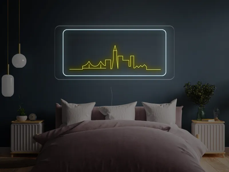 City Skyline - Semn Luminos LED Neon