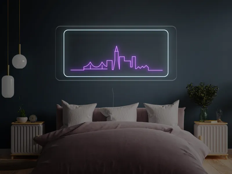 City Skyline - Semn Luminos LED Neon