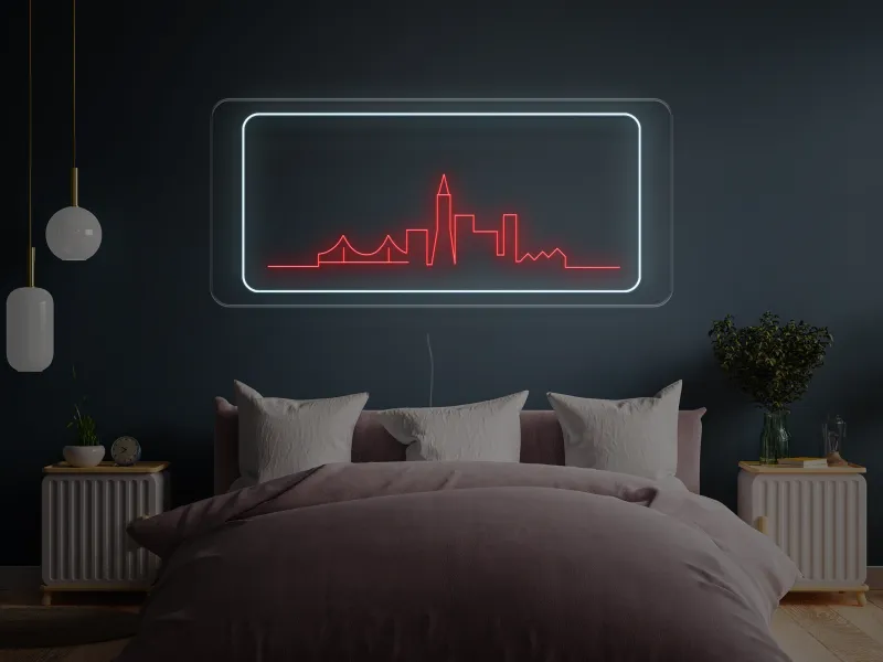 City Skyline - Semn Luminos LED Neon