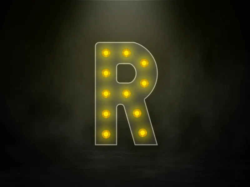 Litere Volumetrice Luminoase din Plexiglass 70 CM