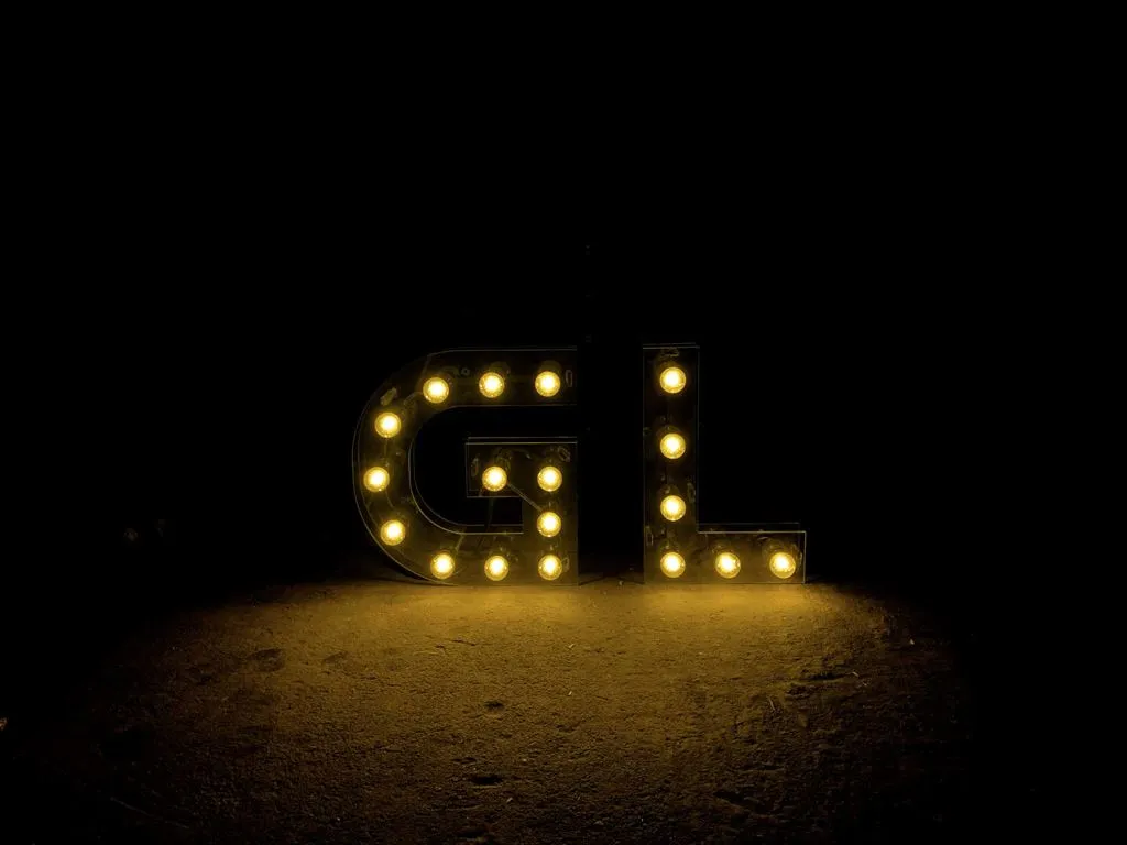 Litere Volumetrice Luminoase din Plexiglass 70 CM