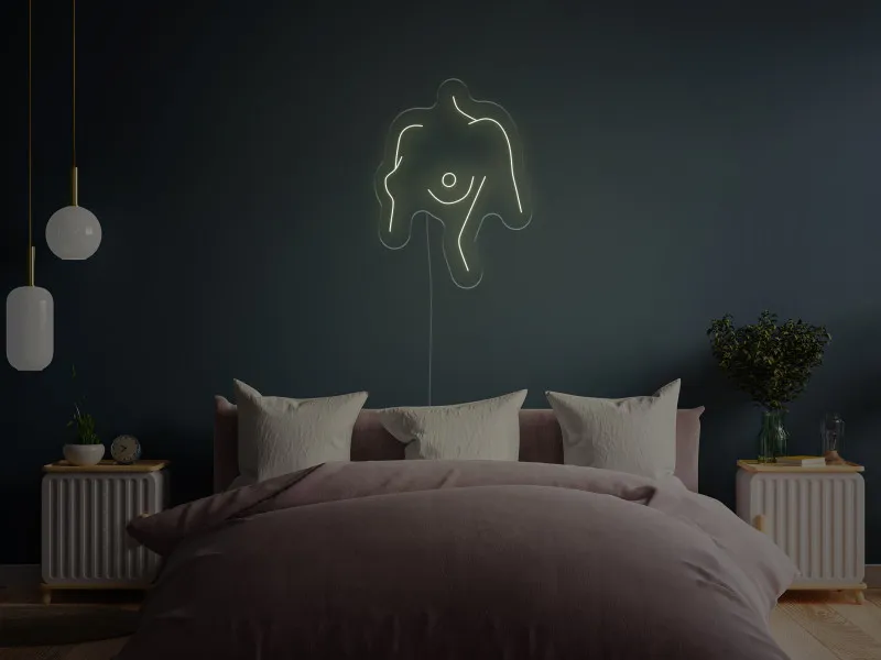 Woman Body - Semn Luminos LED Neon