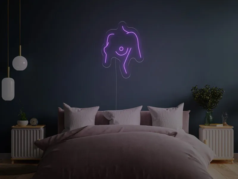 Woman Body - Semn Luminos LED Neon