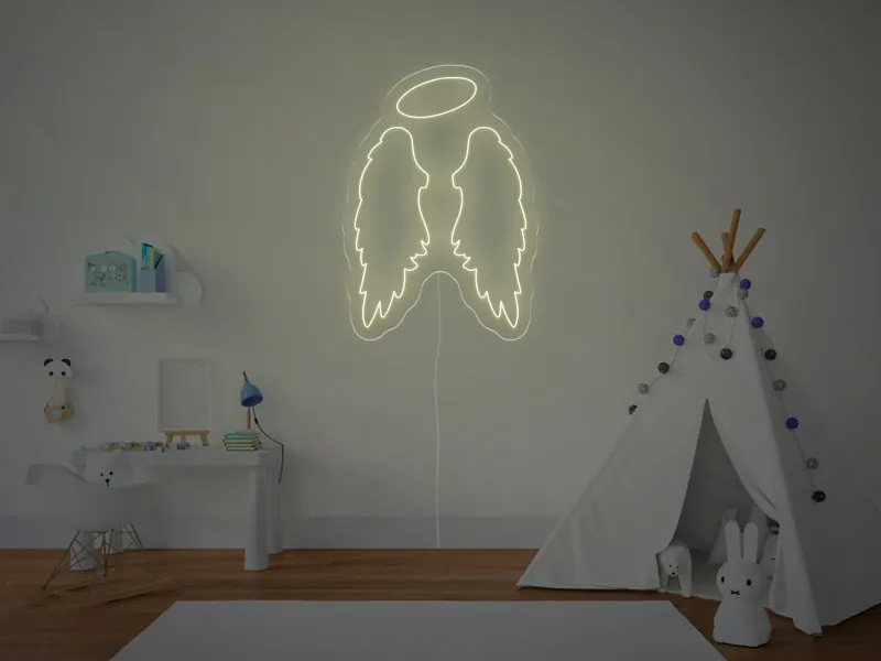 Angel Wings - Semn Luminos LED Neon