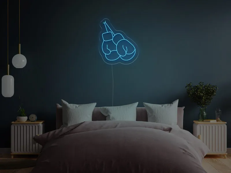 BoxingGloves - Semn Luminos LED Neon