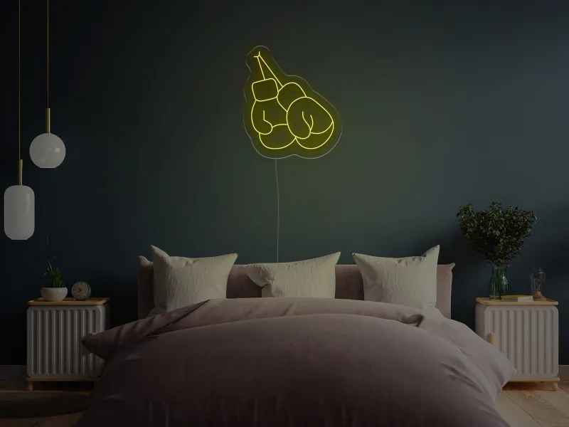 BoxingGloves - Semn Luminos LED Neon