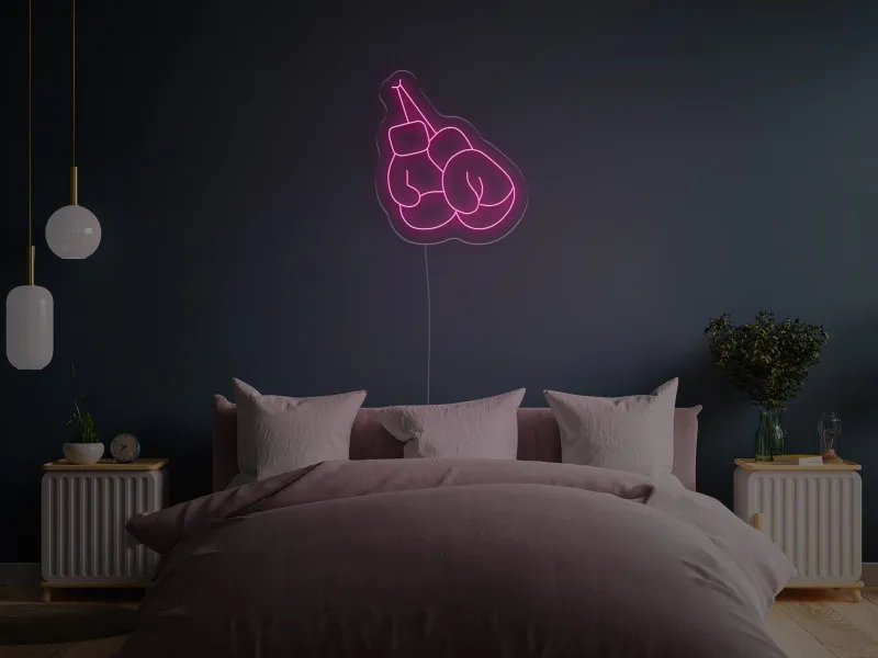 BoxingGloves - Semn Luminos LED Neon