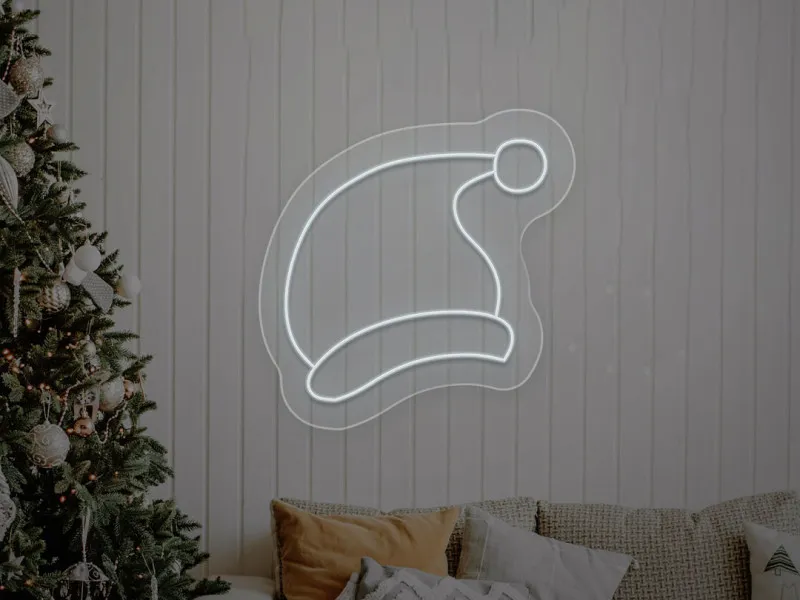 Christmas Hat - Semn Luminos LED Neon