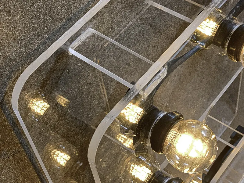 Litere Volumetrice Luminoase din Plexiglass 1M