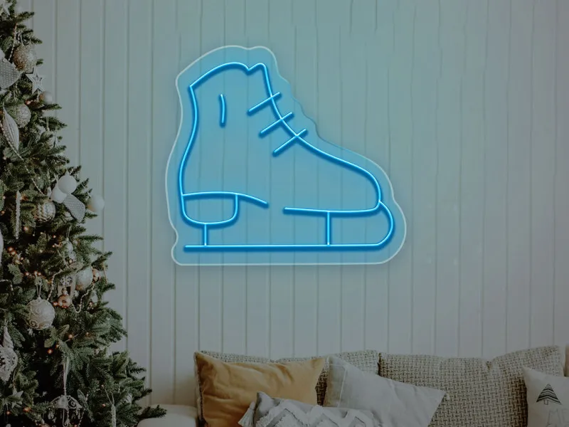 Ice Skate - Semn Luminos LED Neon