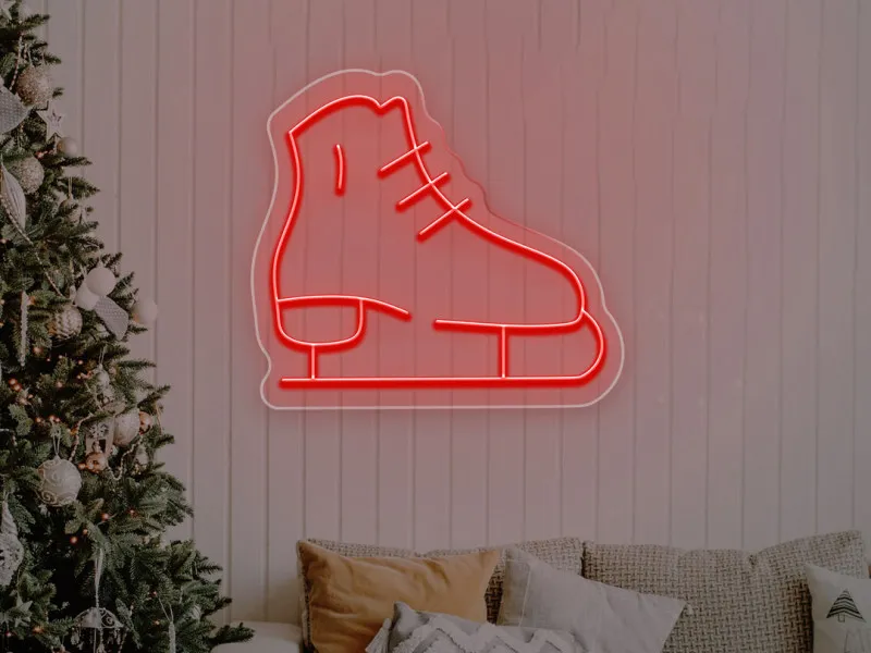 Ice Skate - Semn Luminos LED Neon