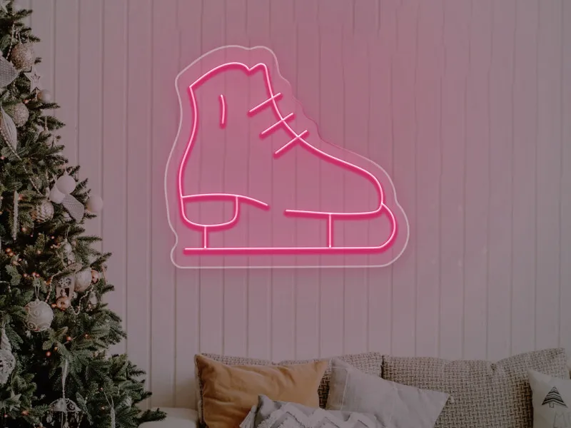 Ice Skate - Semn Luminos LED Neon