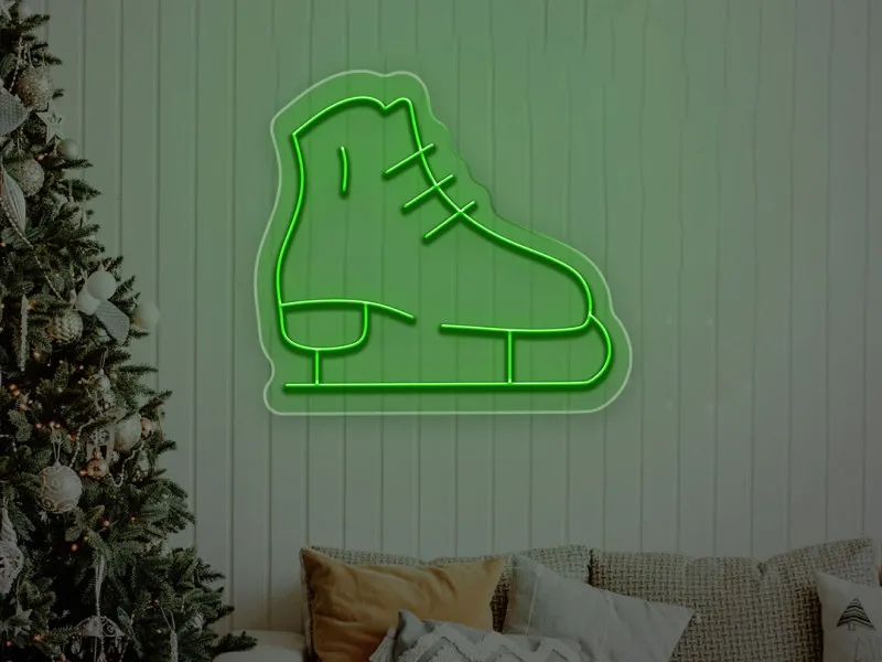Ice Skate - Semn Luminos LED Neon