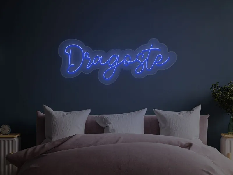 Dragoste - Semn Luminos LED Neon
