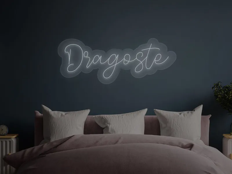 Dragoste - Semn Luminos LED Neon