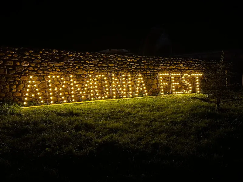 Litere Volumetrice Luminoase din Plexiglass 1.6M