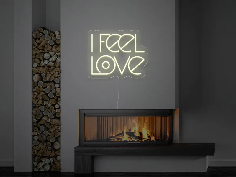 I Feel Love - Semn Luminos LED Neon