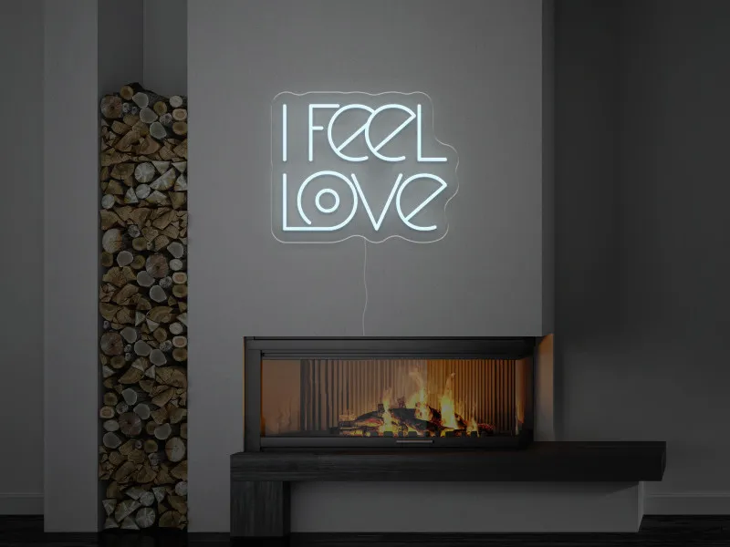 I Feel Love - Semn Luminos LED Neon
