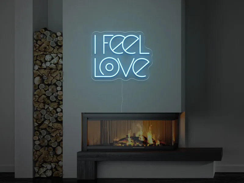 I Feel Love - Semn Luminos LED Neon