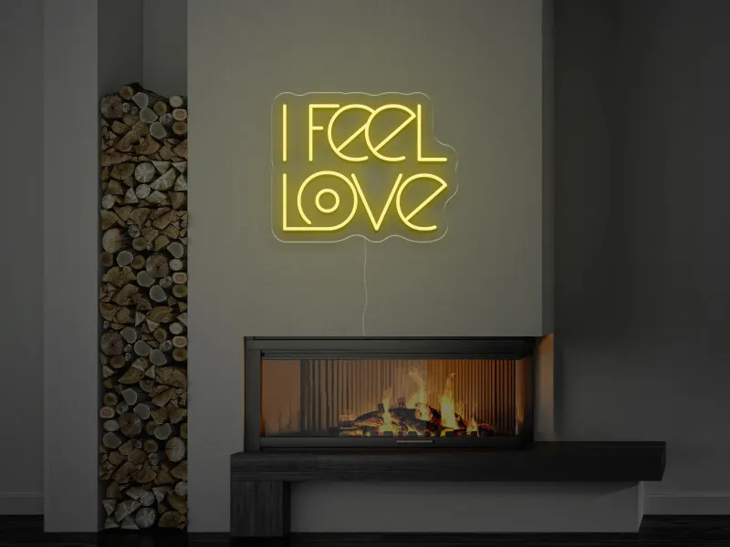 I Feel Love - Semn Luminos LED Neon