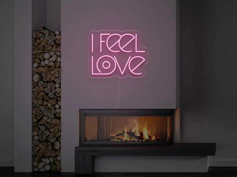 I Feel Love - Semn Luminos LED Neon