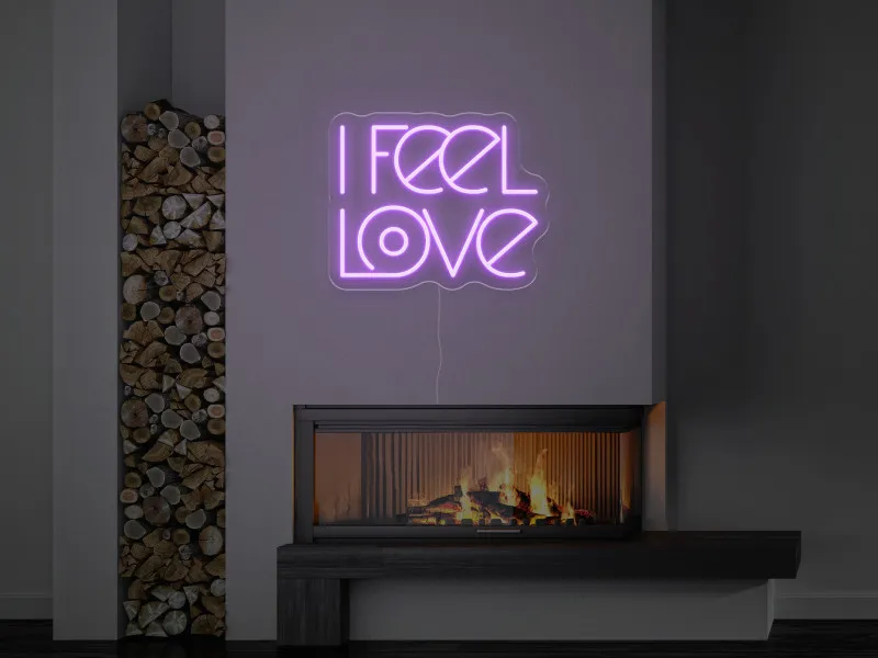 I Feel Love - Semn Luminos LED Neon